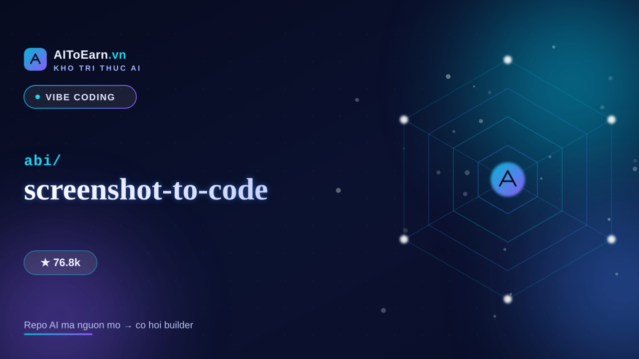 abi screenshot-to-code - kho tri thuc AIToEarn