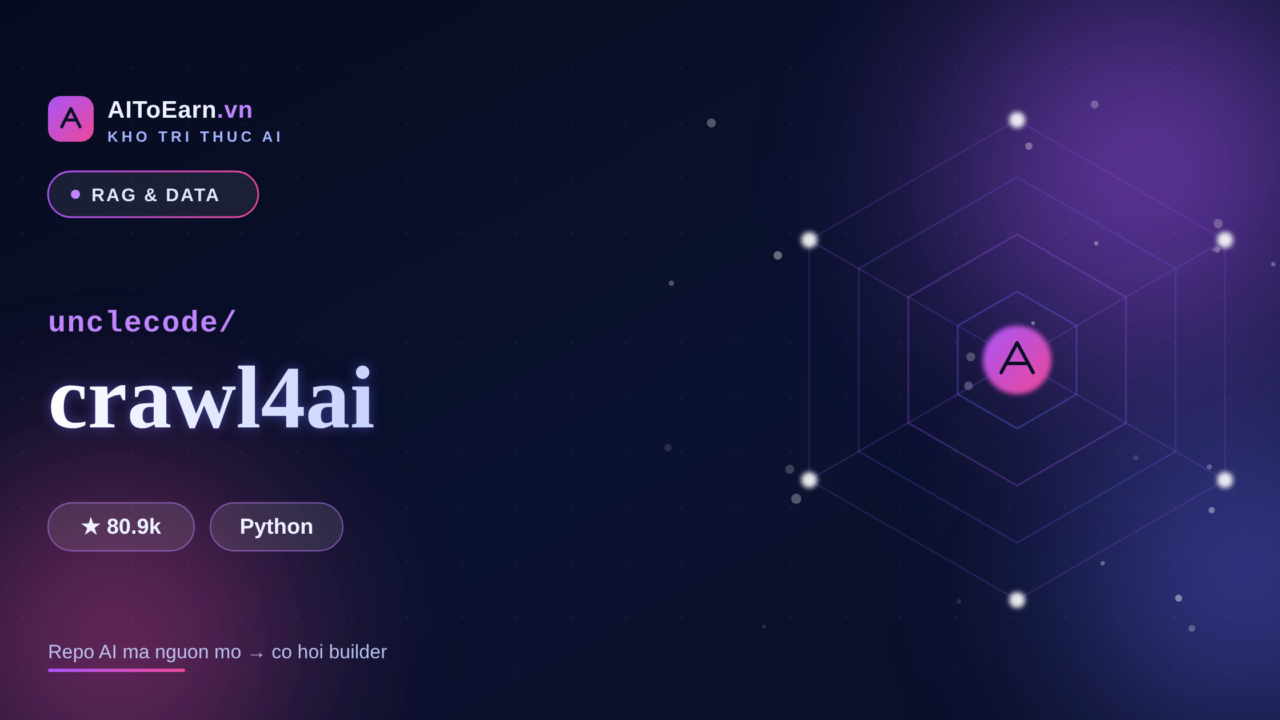 unclecode crawl4ai - kho tri thuc AIToEarn
