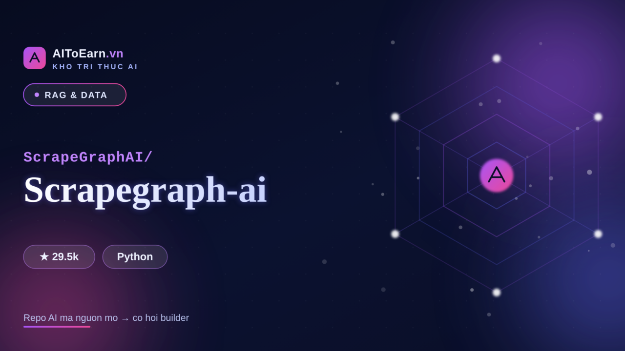 ScrapeGraphAI Scrapegraph-ai - kho tri thuc AIToEarn