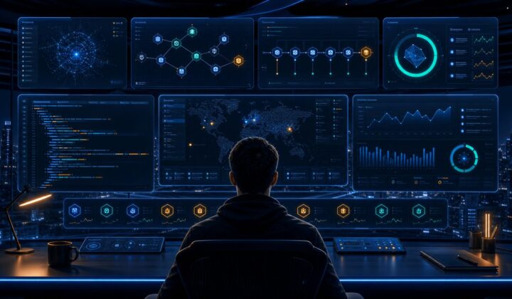 AIToEarn daily digest showing a founder command desk for agent apps, terminal coding, workflow automation, and AI visibility signals.