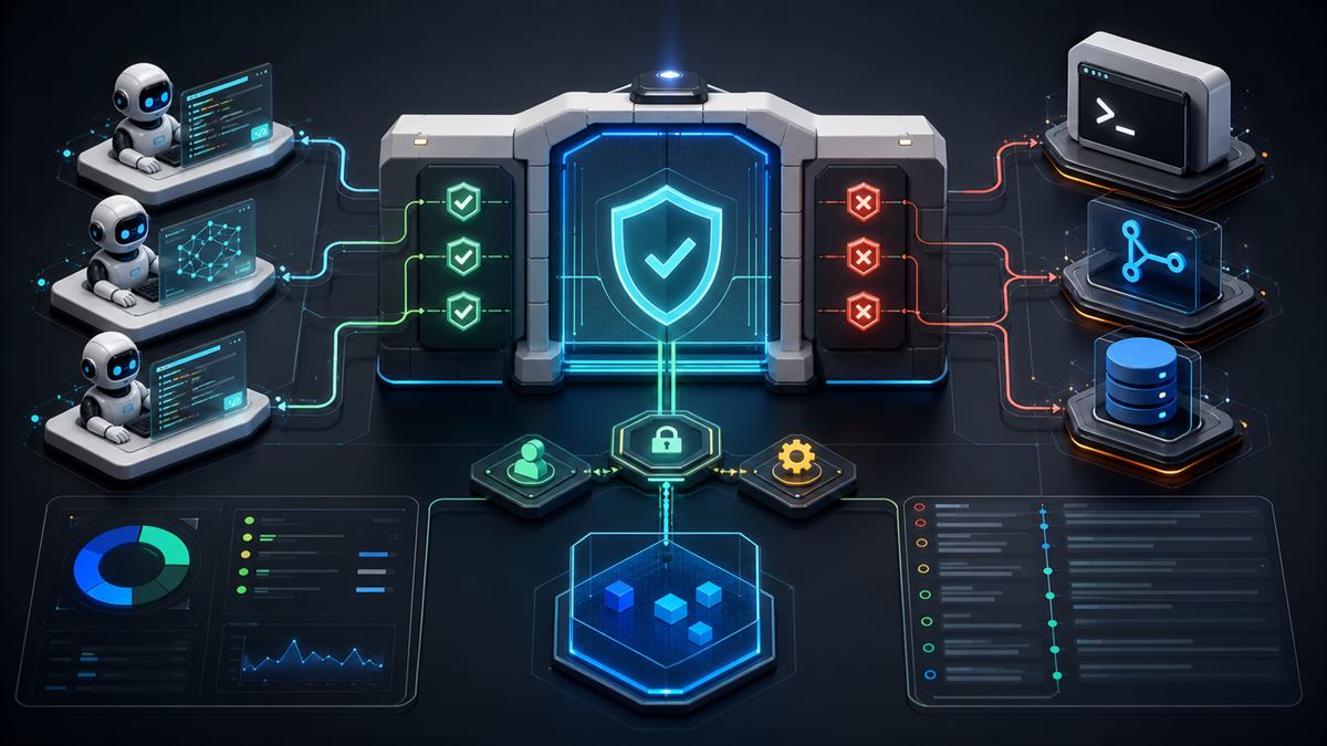 Secure pre-execution gate blocking dangerous terminal, Git, database, and cloud command lanes before coding agents can run them.