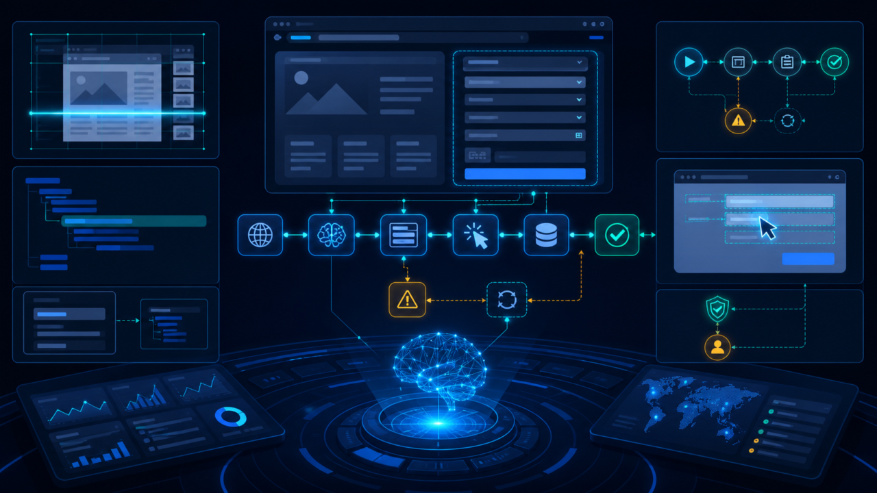 AI agent tự động hóa trình duyệt Skyvern