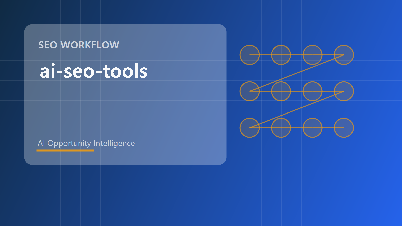 ai-seo-tools knowledge cover showing SEO workflow, search visibility signals, and opportunity evaluation.